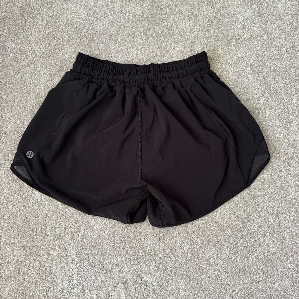 Lululemon Black Hotty Hot - 4” - Picture 4 of 4